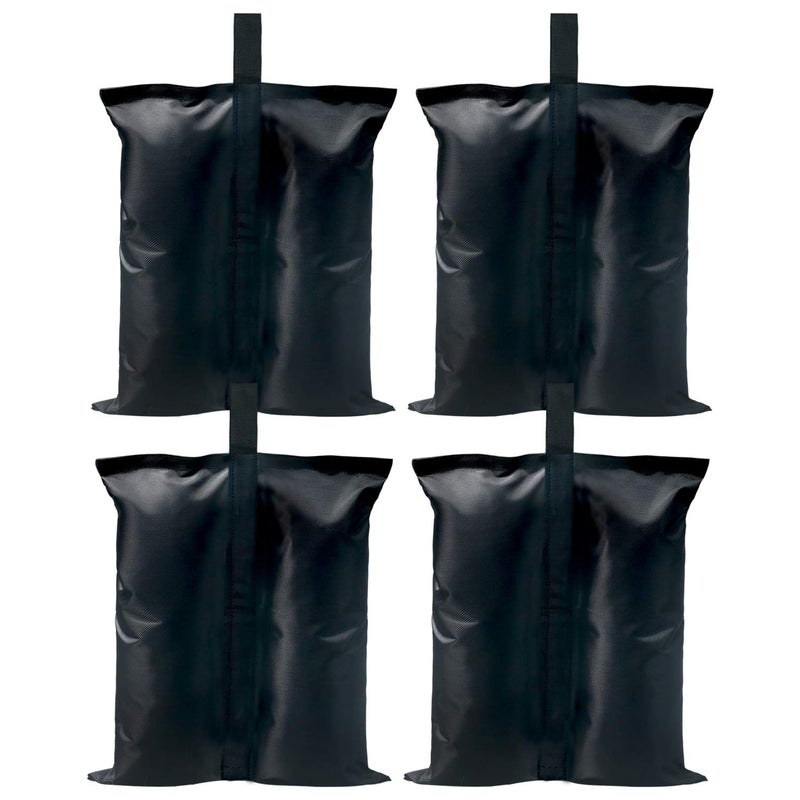 ABCCANOPY Canopy Weights 150 LBS Gazebo Tent Sand Bags,4pcs-Pack (Black) - Image 1